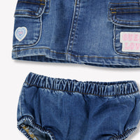 Guess Bébé Filles Jupe Bleu