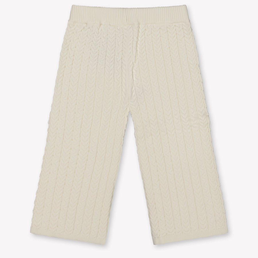 Guess Bébé Filles Pantalon en blanc