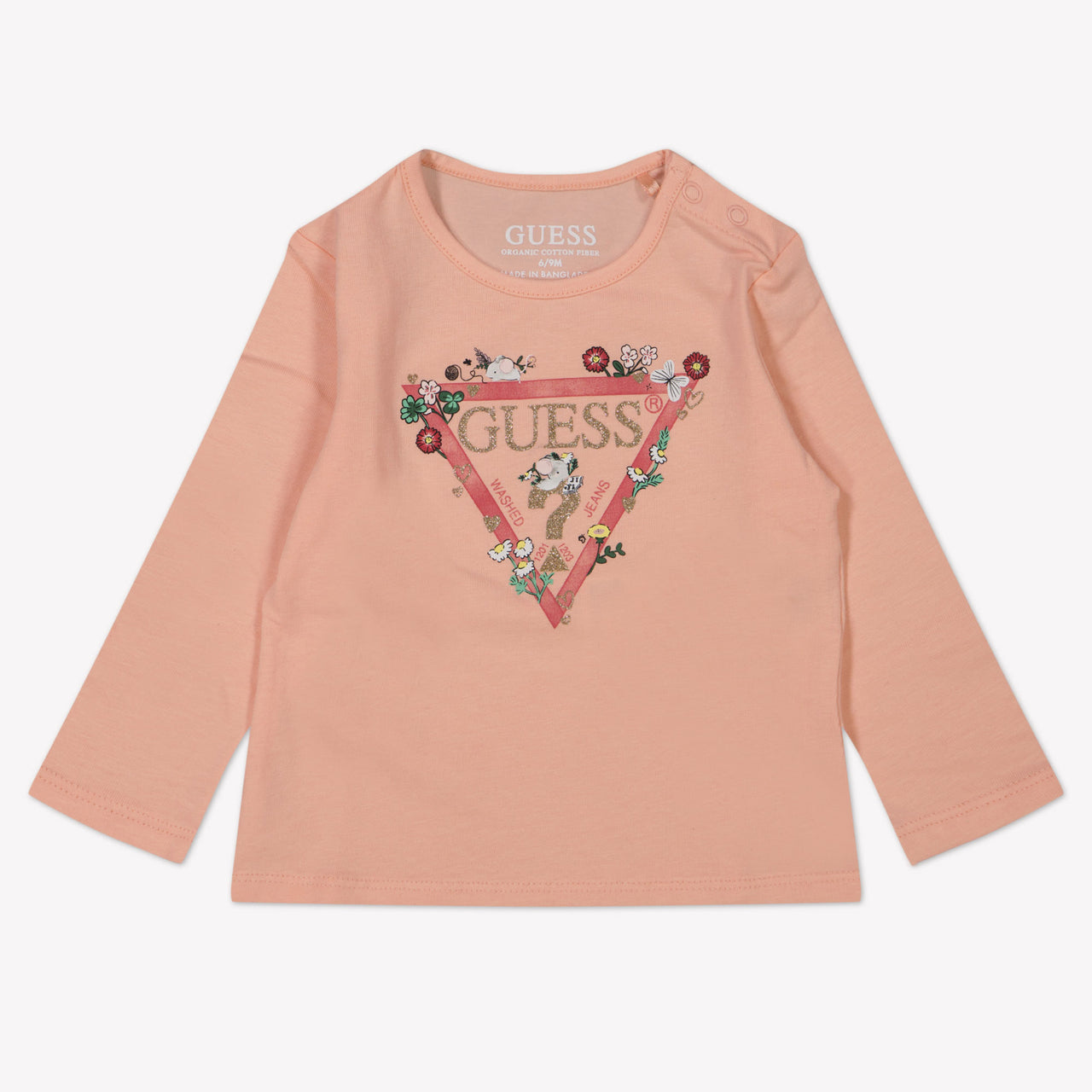 Guess Bébé Filles T-shirt Zalm