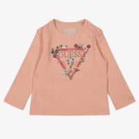 Guess Bébé Filles T-shirt Zalm