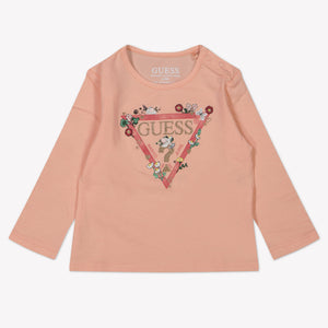 Guess Bébé Filles T-shirt Zalm