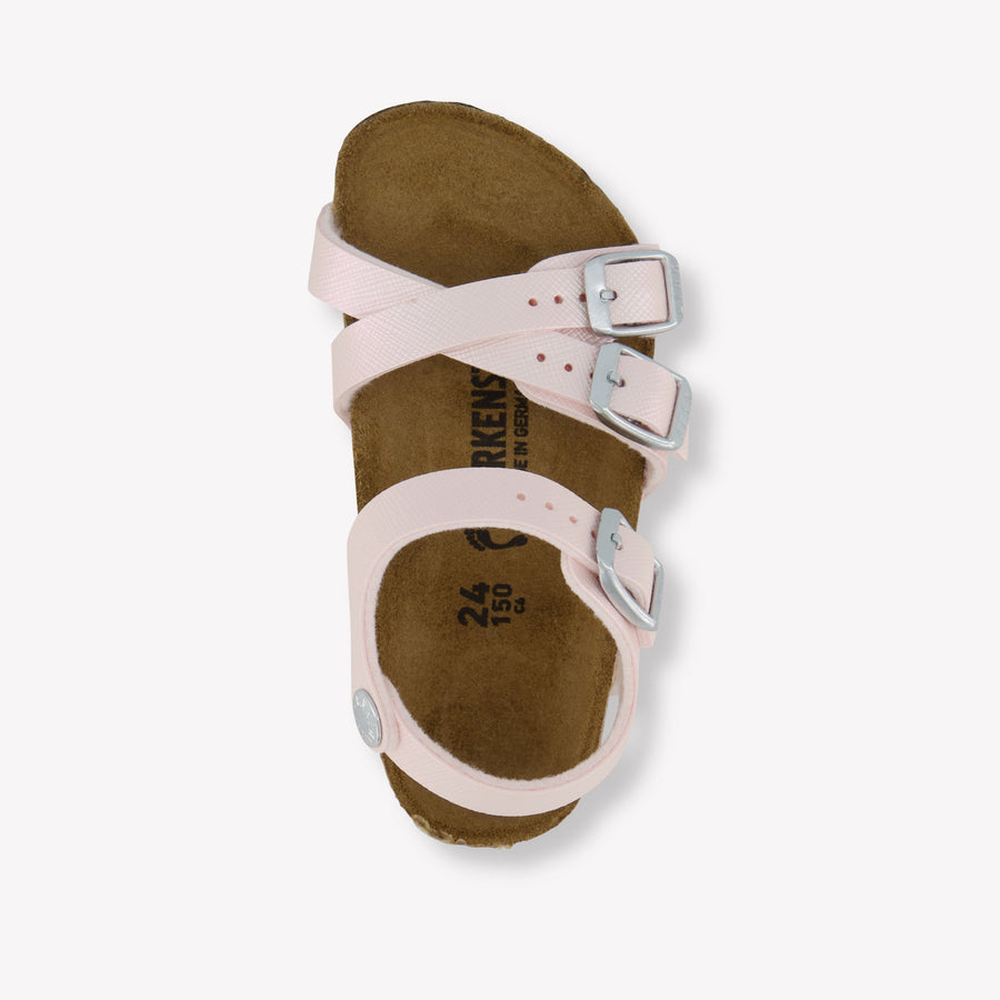 Birkenstock Filles Sandales Rose Léger