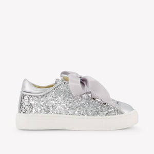 Andanines Mädchen Sneakers Silber