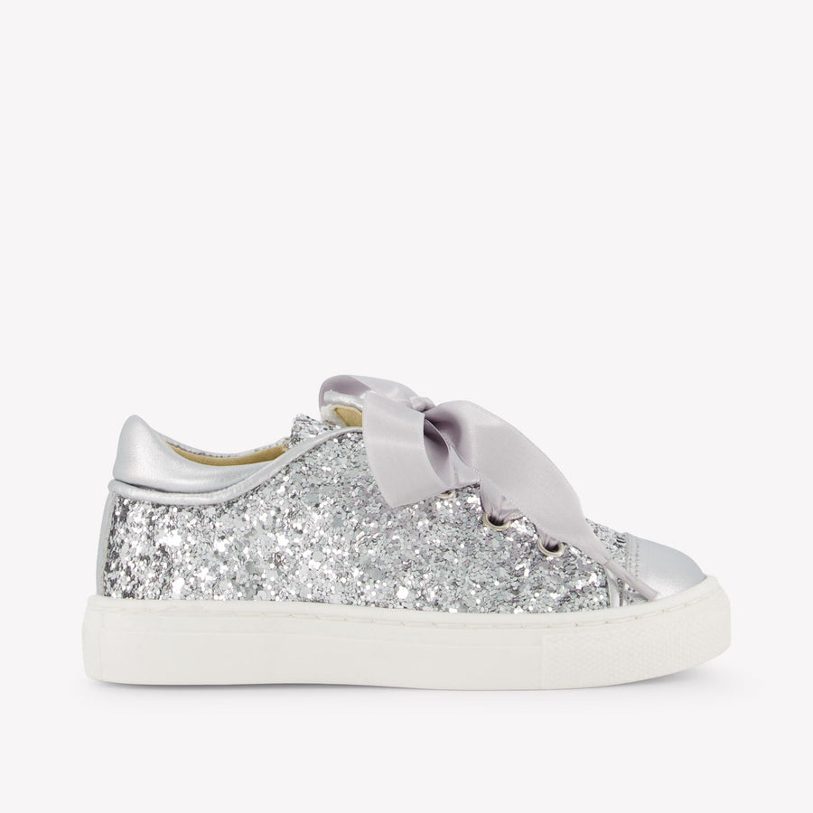 Andanines Mädchen Sneakers Silber