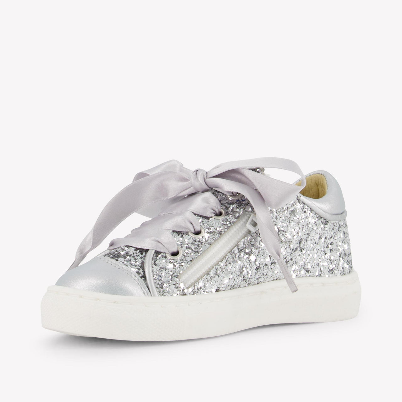 Andanines Mädchen Sneakers Silber