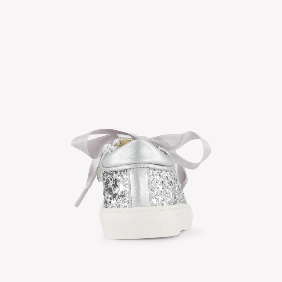 Andanines Mädchen Sneakers Silber