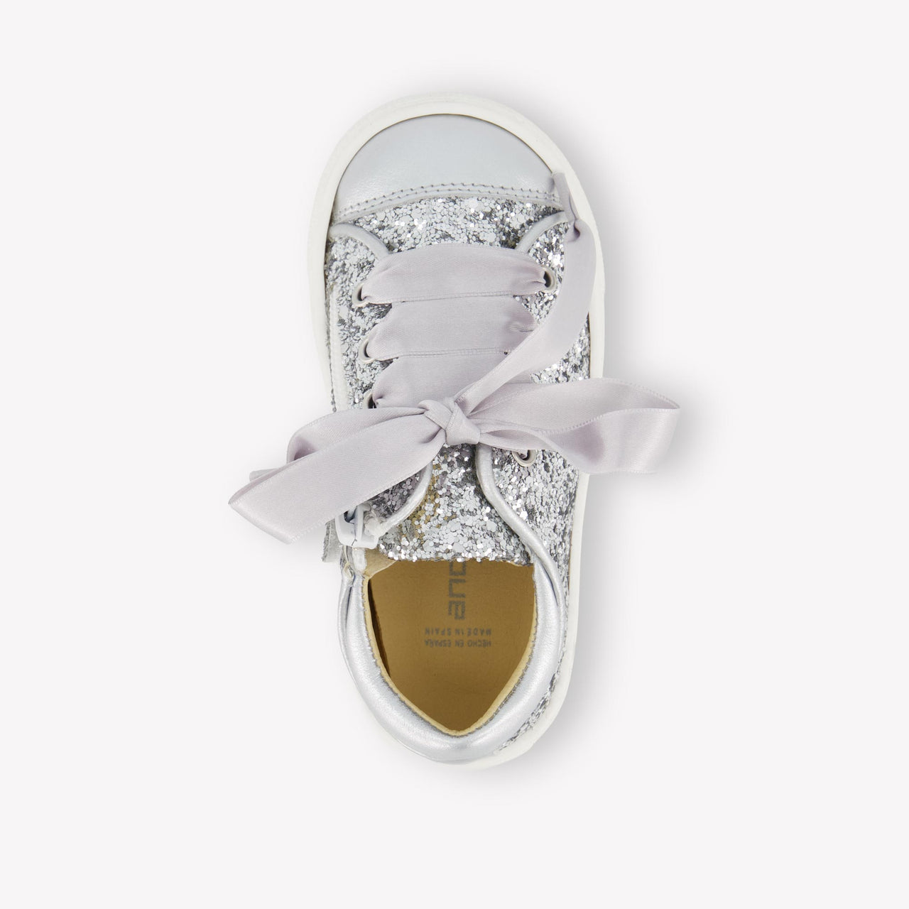 Andanines Mädchen Sneakers Silber