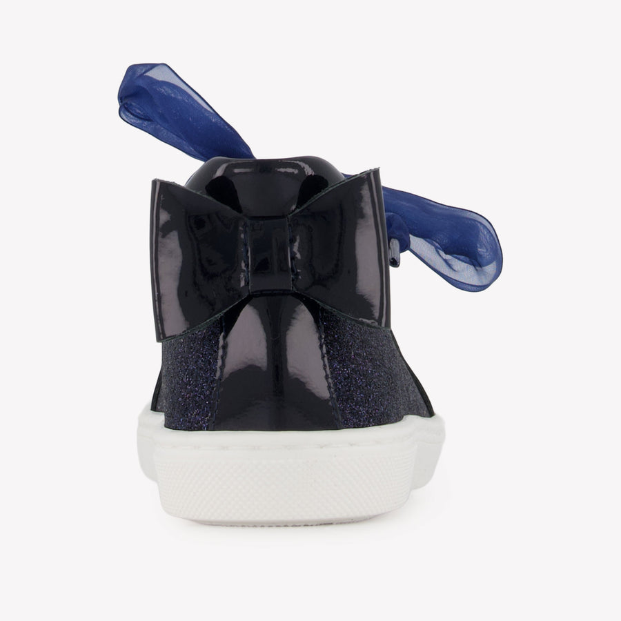 Andanines Mädchen Sneakers Marineblau