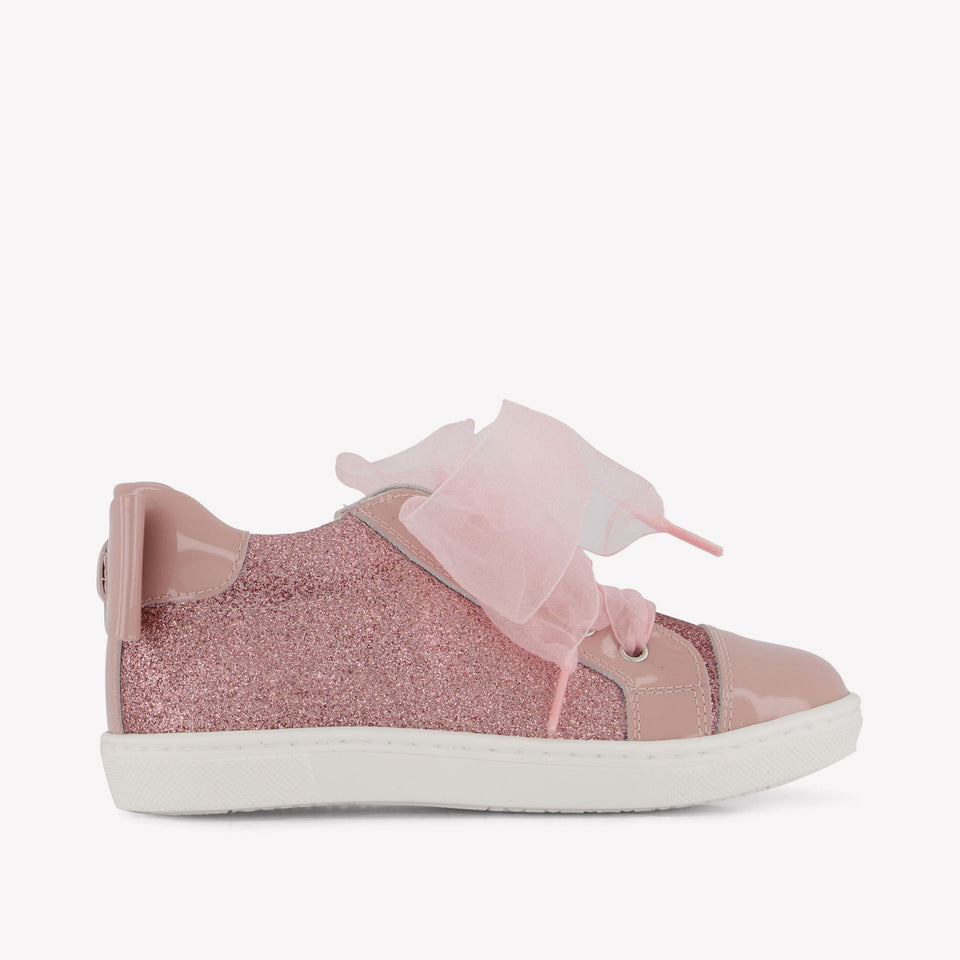 Andanes Girls Sneakers  Light Pink
