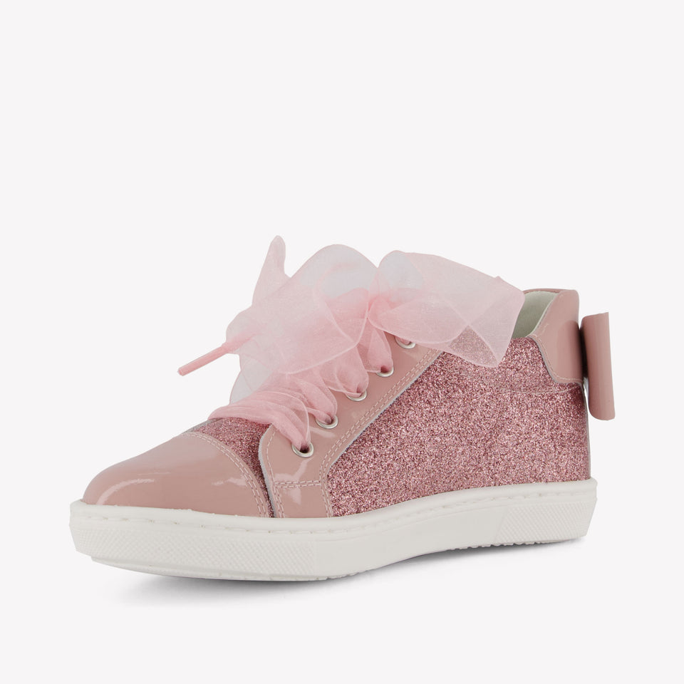 Andanes Girls Sneakers  Light Pink