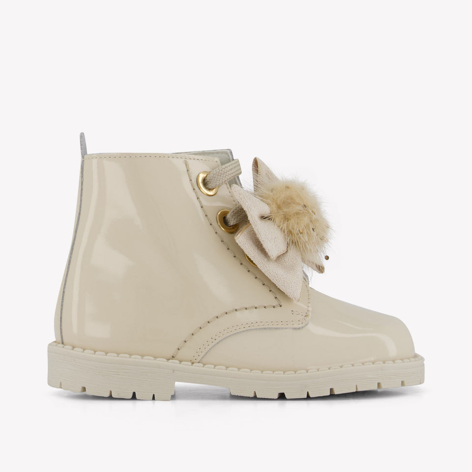 Andanines Mädchen Stiefel Beige