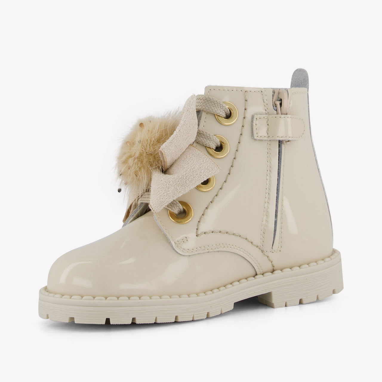 Andanines Mädchen Stiefel in Beige