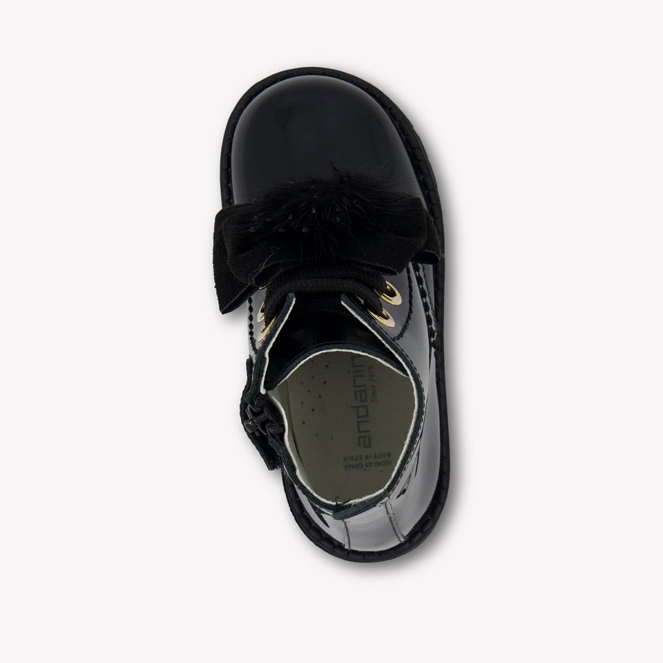 Andanes Girls Boots  Black
