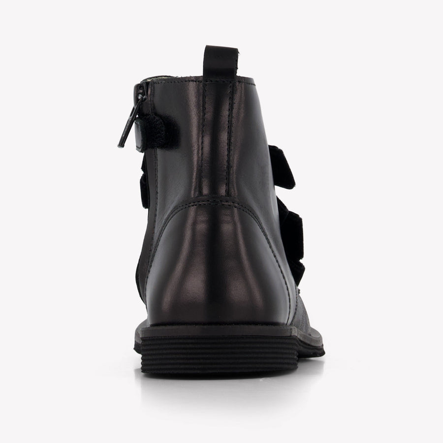 Andanines Mädchen Stiefel Schwarz