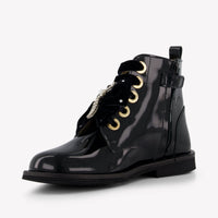 Andanines Mädchen Stiefel Schwarz