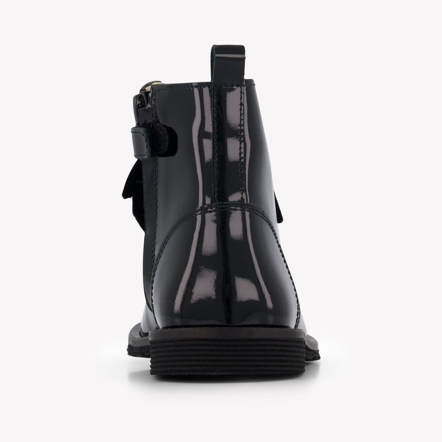 Andanines Mädchen Stiefel Schwarz
