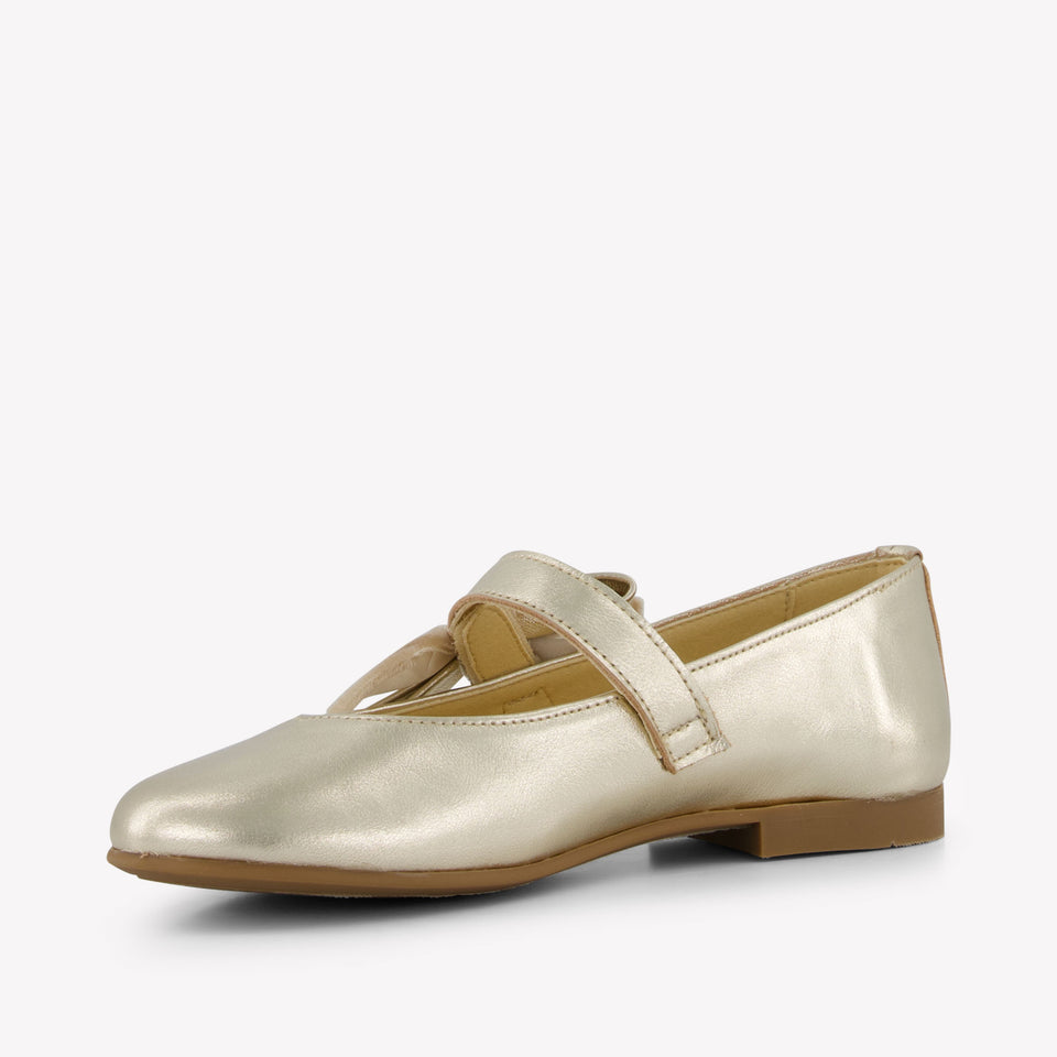 Andanes Girls Shoes  Gold