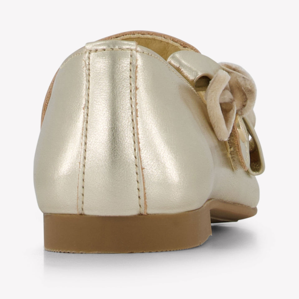 Andanes Girls Shoes  Gold