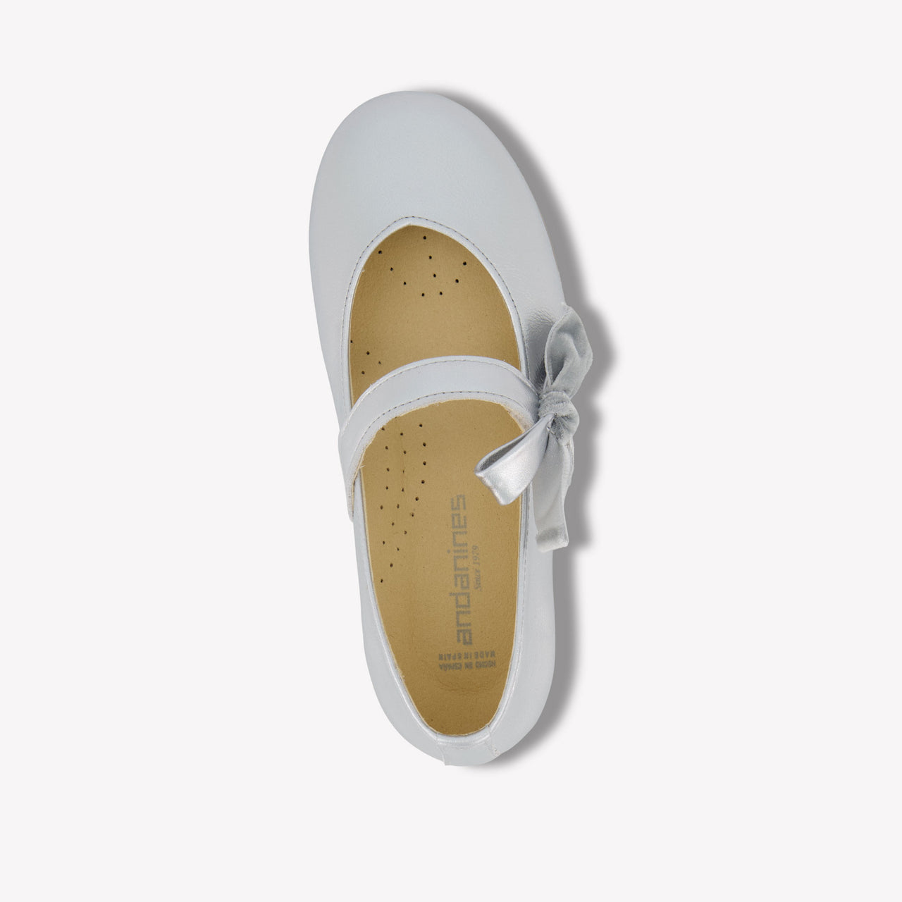 Andanines Mädchen Schuhe Silber