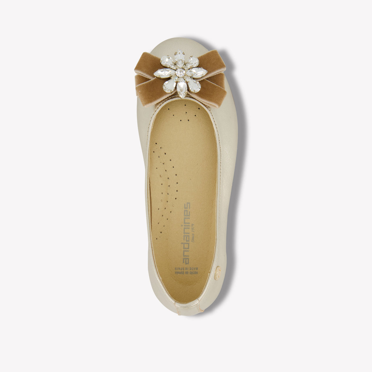 Andanines Filles Chaussures Or