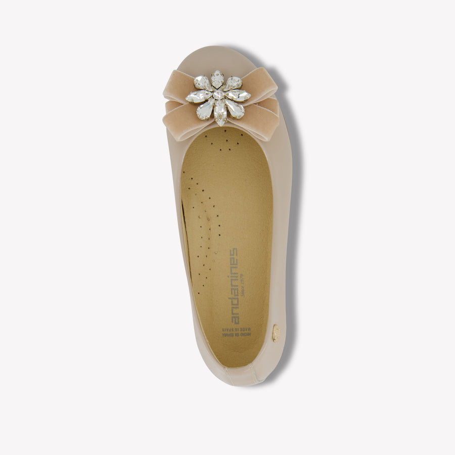 Andanines Mädchen Schuhe Beige