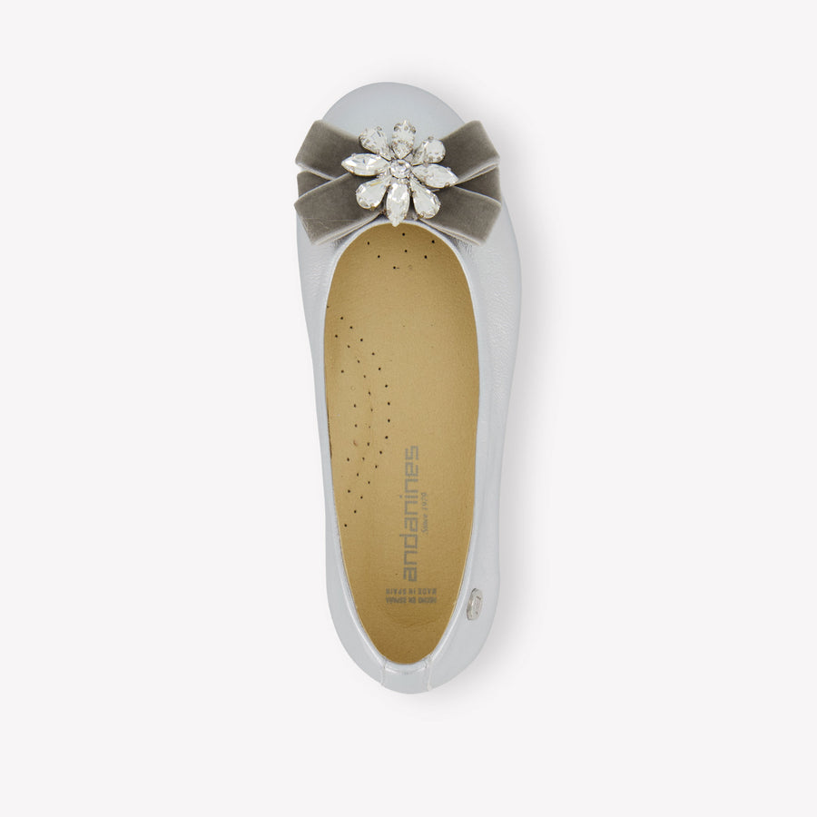 Andanines Filles Chaussures Argent