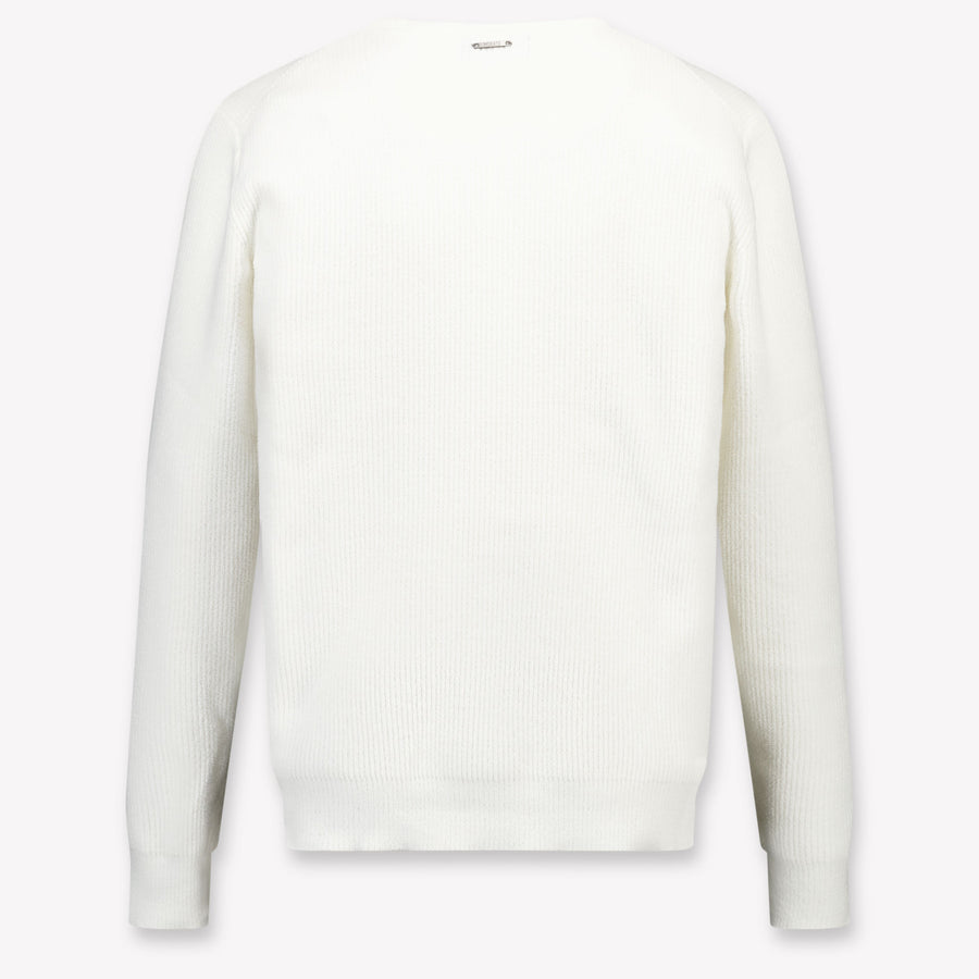 Enfants Antony Morato Garçons Pull dans le blanc off