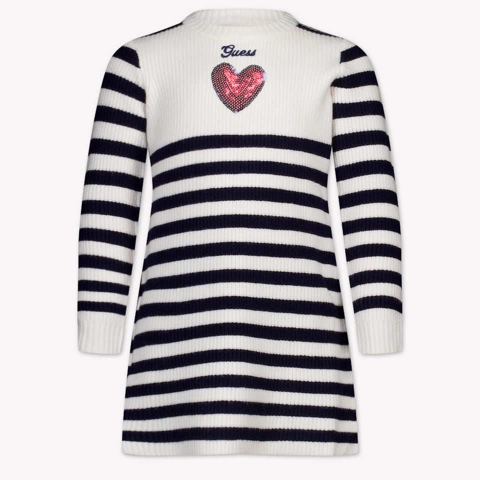 Guess Kinder Mädchen Kleid Weiß