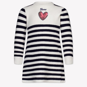 Guess Kinder Mädchen Kleid Weiß