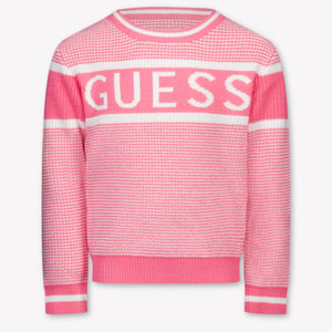 Guess Enfant Filles Pull Rose