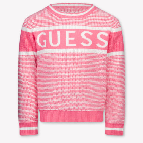 Guess Kids Girls Sweater Pink