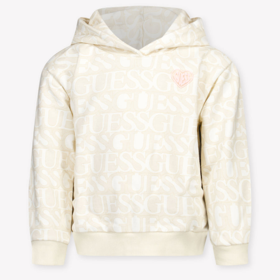 Guess Enfant Filles Pull Beige
