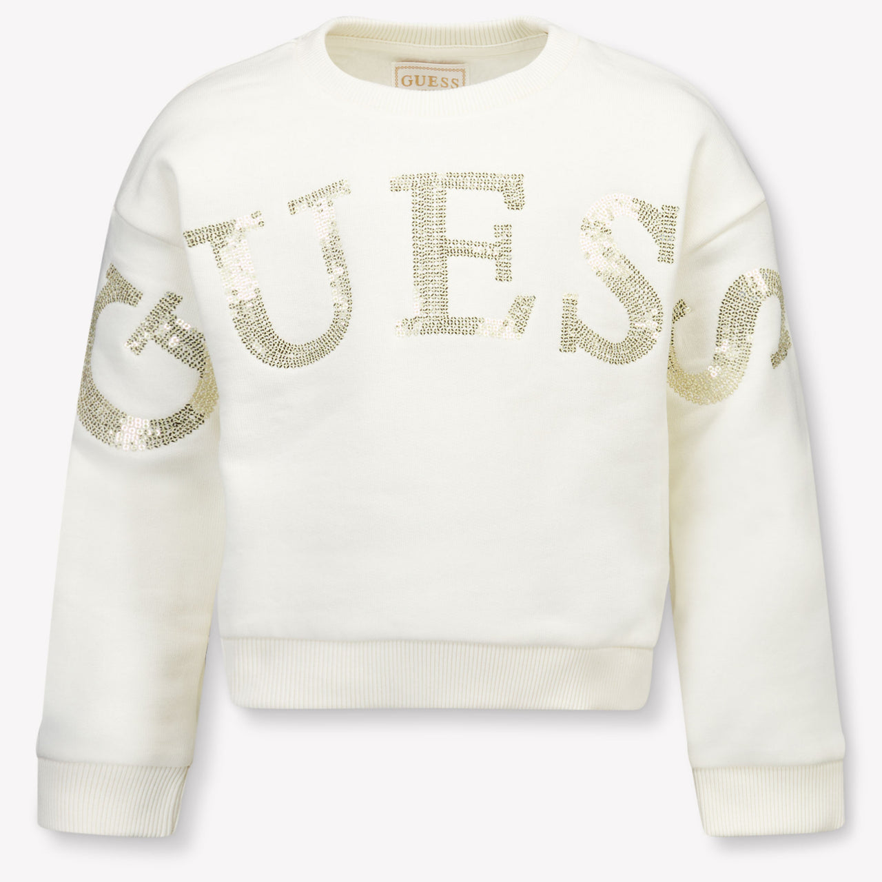 Guess Enfant Filles Pull dans le blanc off