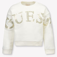 Guess Enfant Filles Pull dans le blanc off