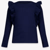 Guess Enfant Filles T-shirt Navy