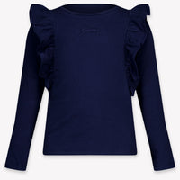 Guess Enfant Filles T-shirt Navy
