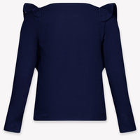 Guess Enfant Filles T-shirt Navy