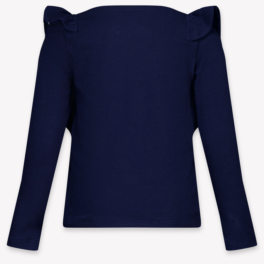 Guess Enfant Filles T-shirt Navy