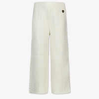 Guess Enfant Filles Pantalon en blanc