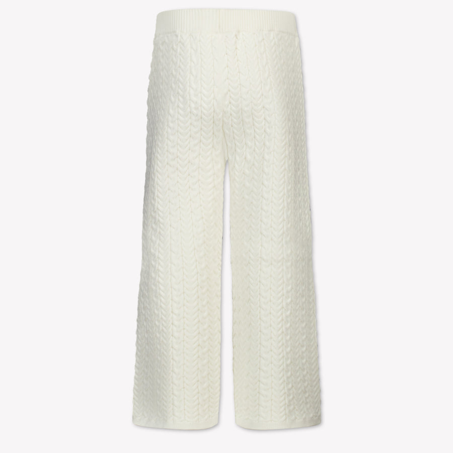 Guess Enfant Filles Pantalon en blanc