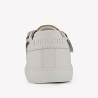 Burberry Unisexe Baskets Blanc