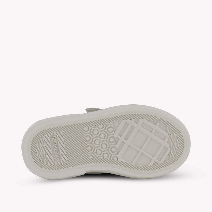Burberry Unisexe Baskets Blanc