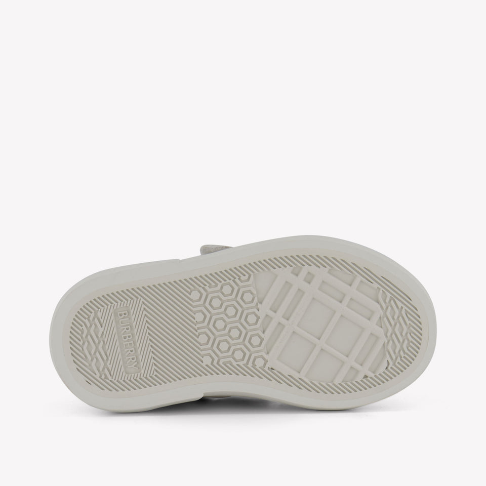 Burberry Noah Unisex Sneakers In Wit