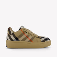 Burberry Unisexe Baskets Beige