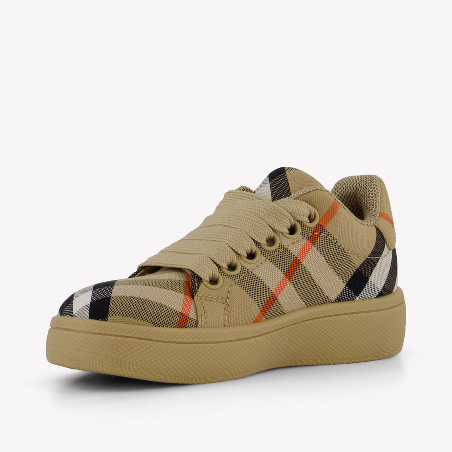 Burberry Unisexe Baskets Beige