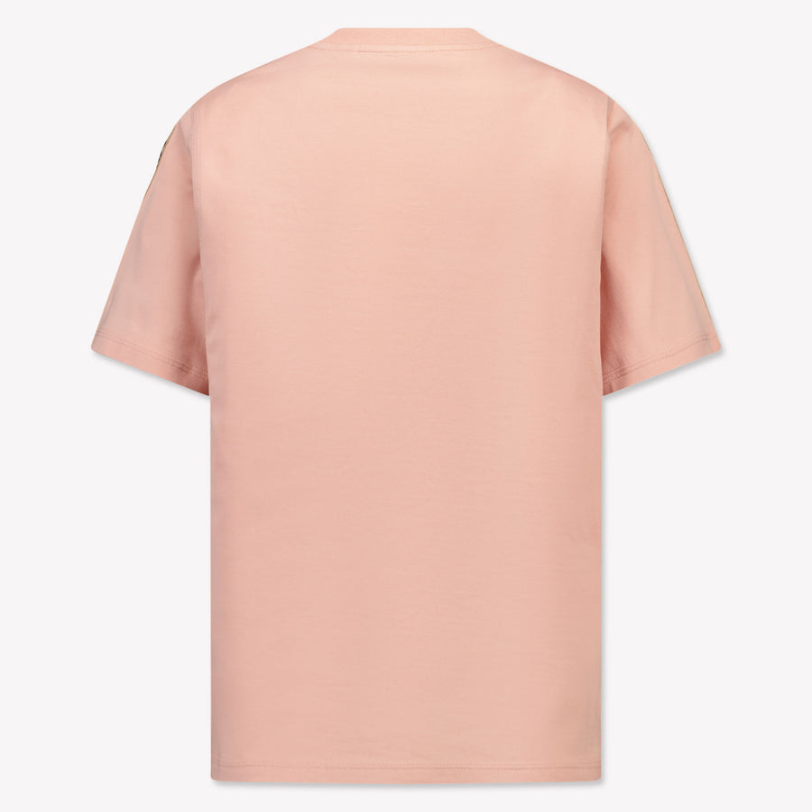 Burberry Enfant Filles T-shirt Rose Léger