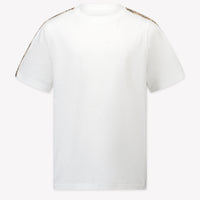 Burberry Enfant Unisexe T-shirt Blanc