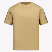 Burberry Kids Unisex T-Shirt  Sand