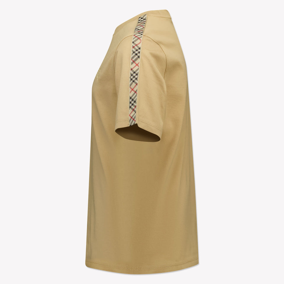 Burberry Kids Unisex T-Shirt  Sand
