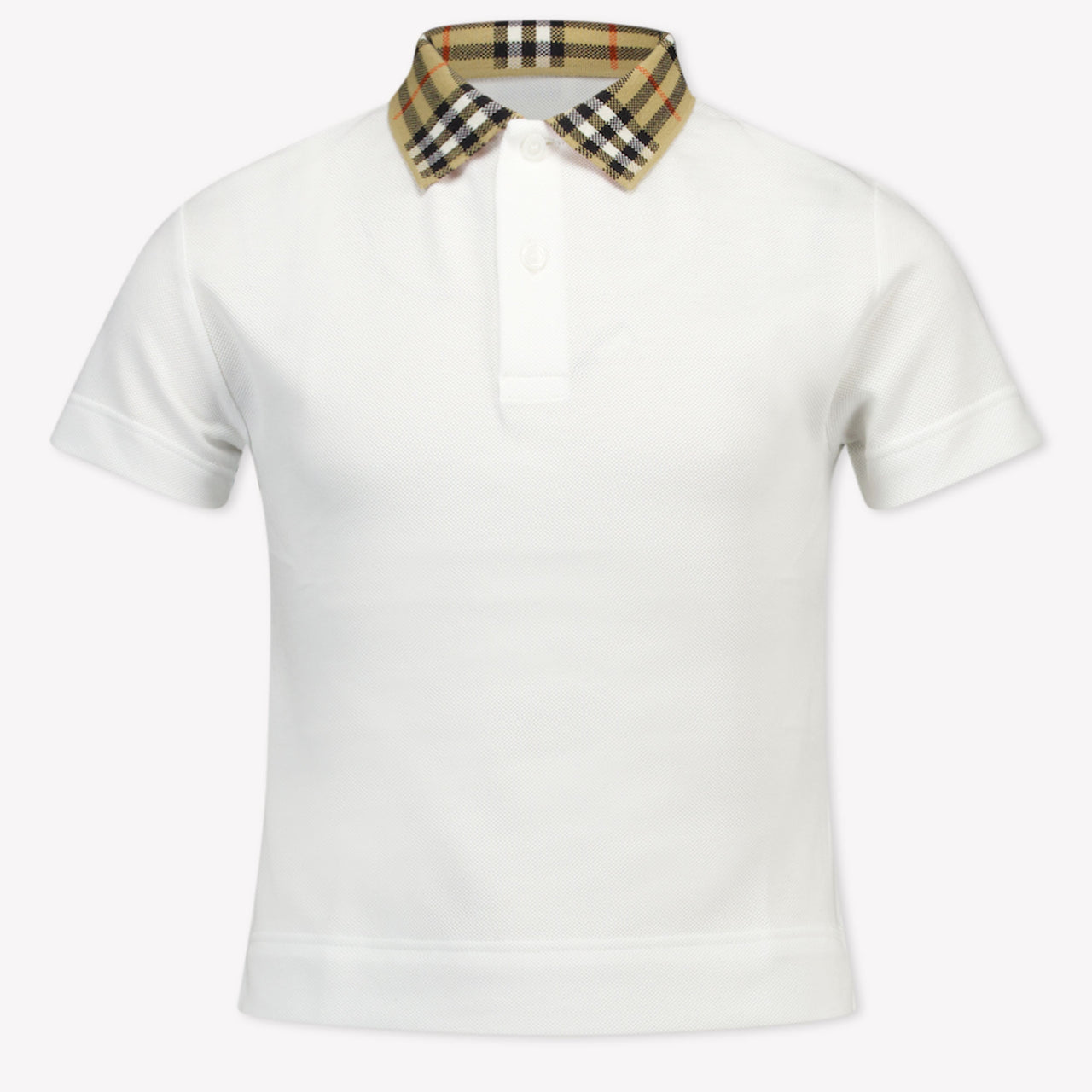 Burberry Johane Kinder Jungen Polo Weiß